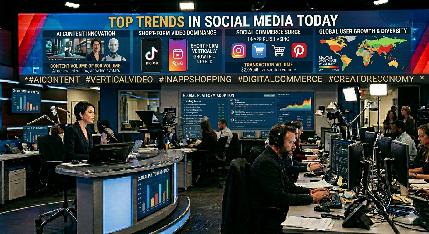 Top Trends in Social Media Today: The Future of Digital Communication and Online Engagement
