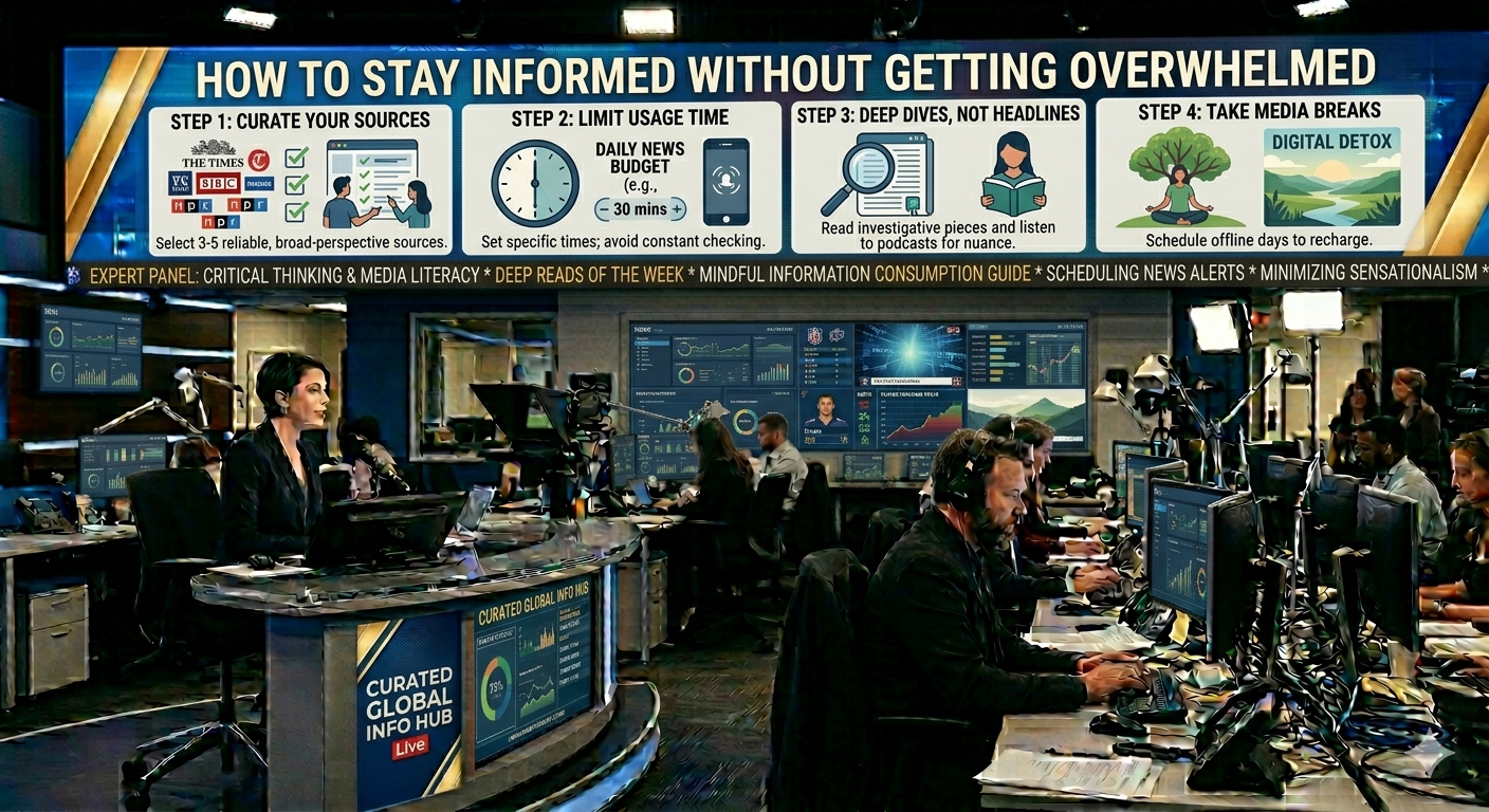 How to Stay Informed Without Getting Overwhelmed: Smart Strategies for Managing News and Information