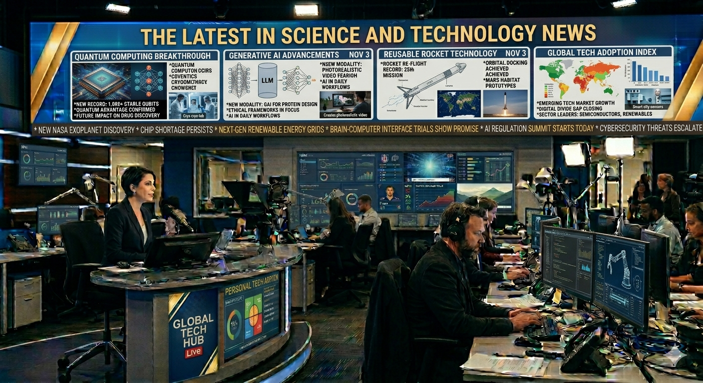 The Latest in Science and Technology News