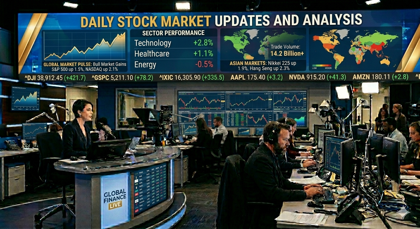 Daily Stock Market Updates and Analysis: Latest Trends, Market Insights, and Investment Strategies
