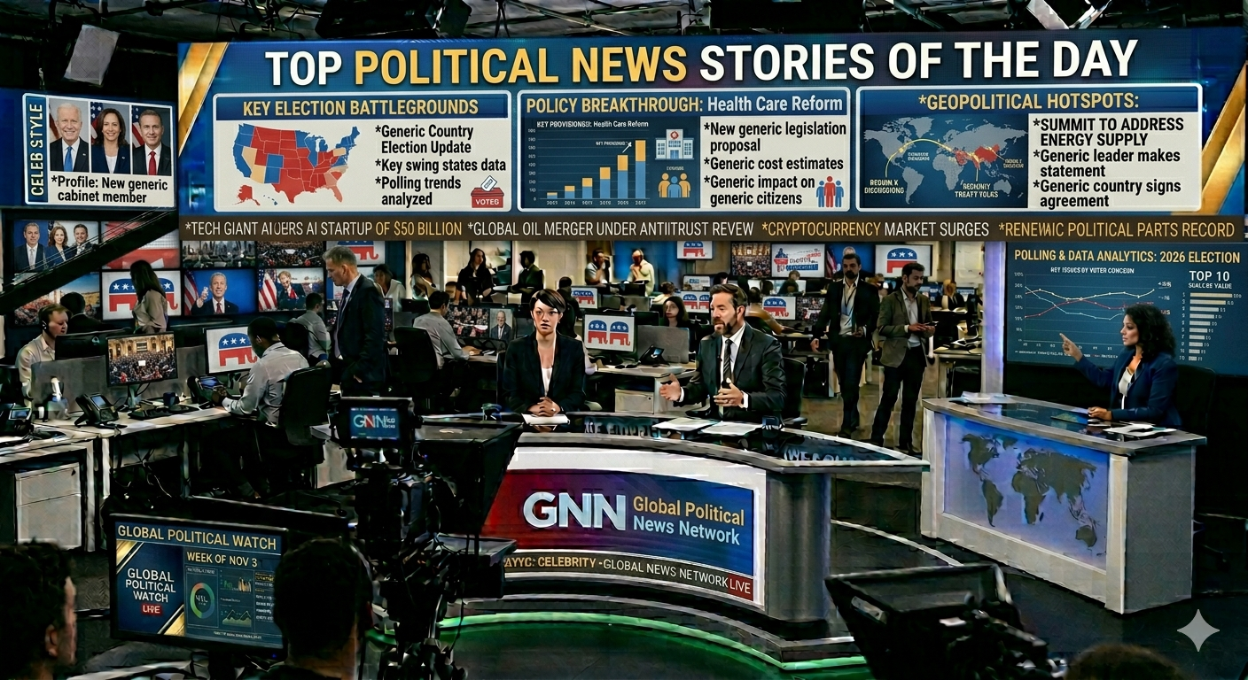 Top Political News Stories of the Day: Global Politics, Government Decisions, and International Affairs