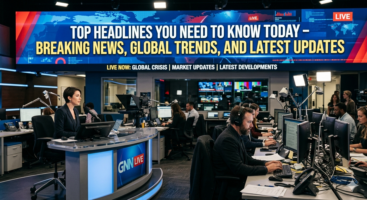 Top Headlines You Need to Know Today – Breaking News, Global Trends, and Latest Updates