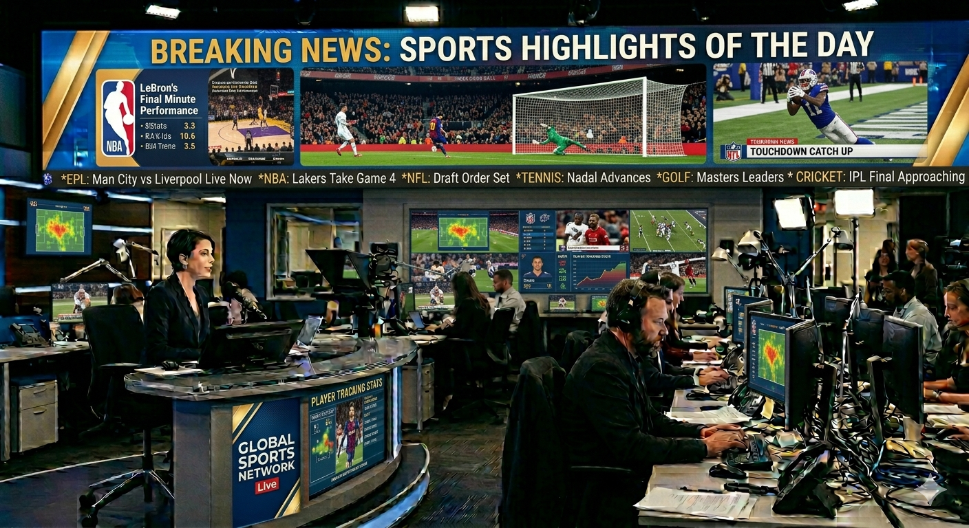 Breaking News: Sports Highlights of the Day – Latest Updates, Match Results, and Trending Sports Stories