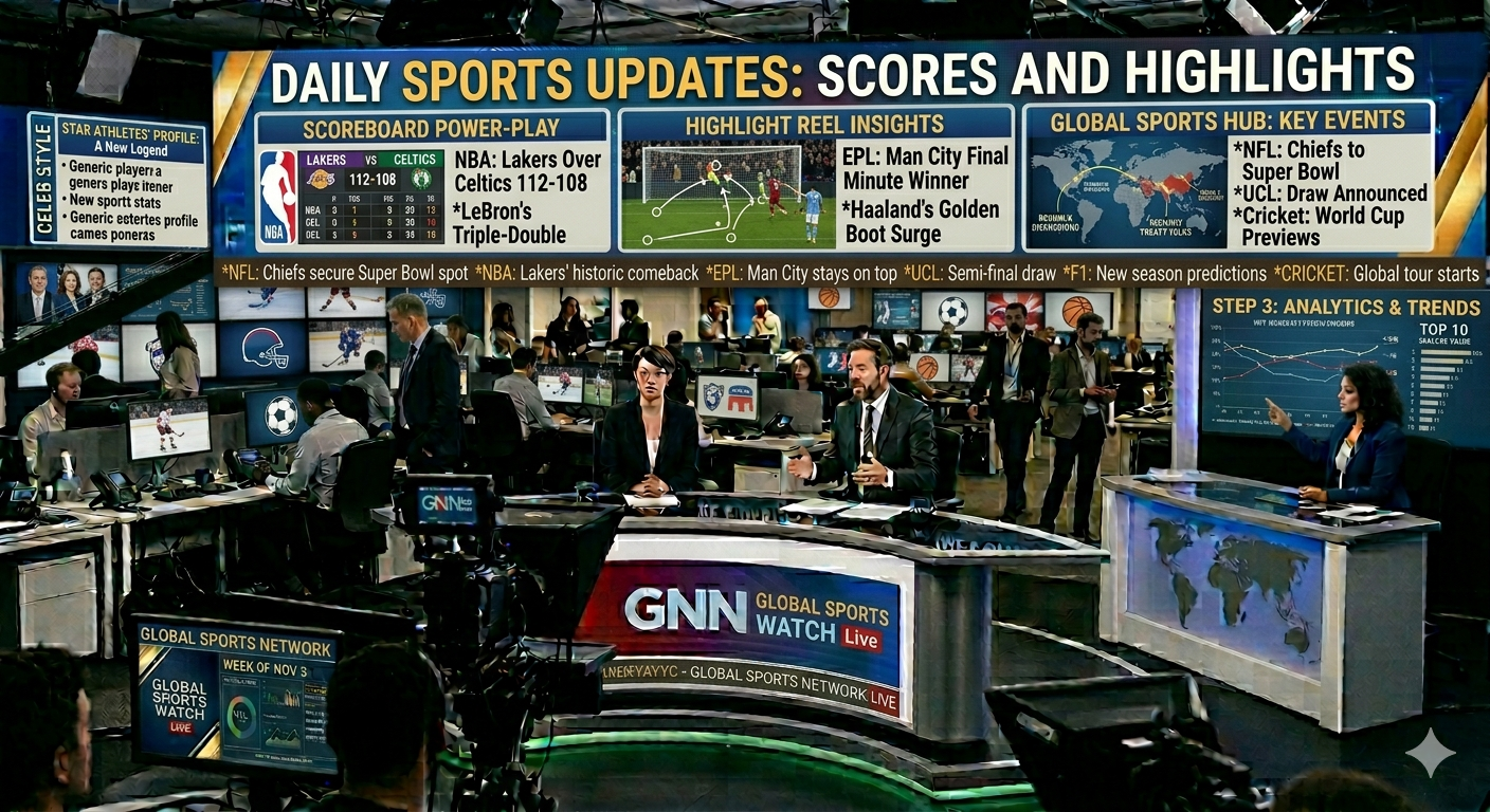 Daily Sports Updates: Scores and Highlights for Fans Around the World