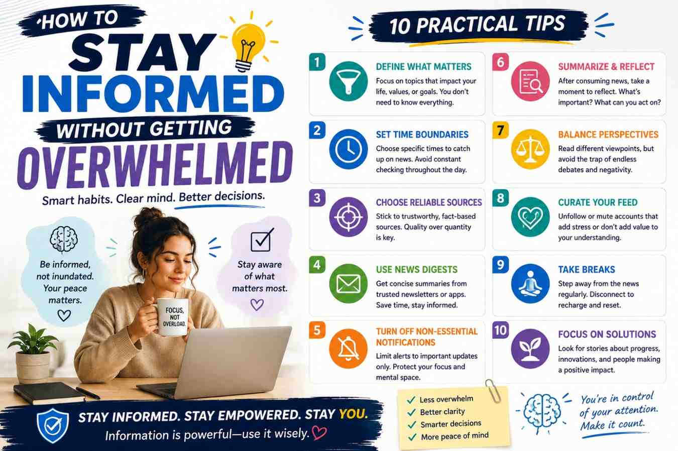 How to Stay Informed Without Getting Overwhelmed