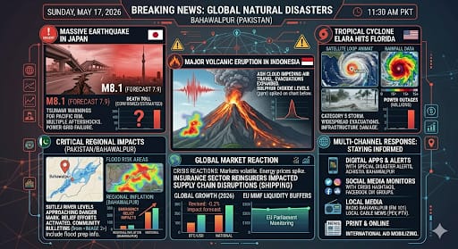 Breaking News: Natural Disasters Around the World and Global Emergency Responce